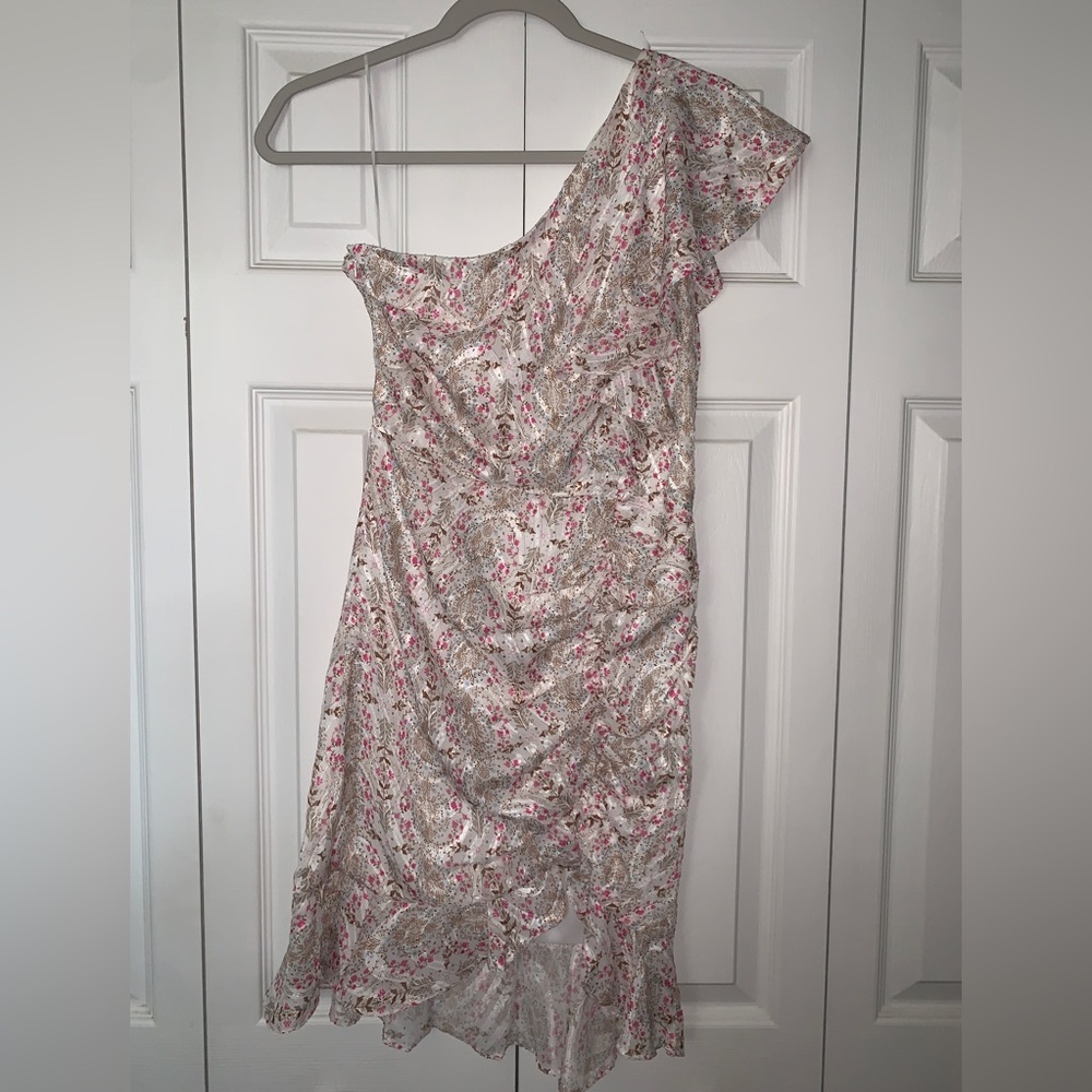 One Shoulder Mini Dress Size Small NWOT